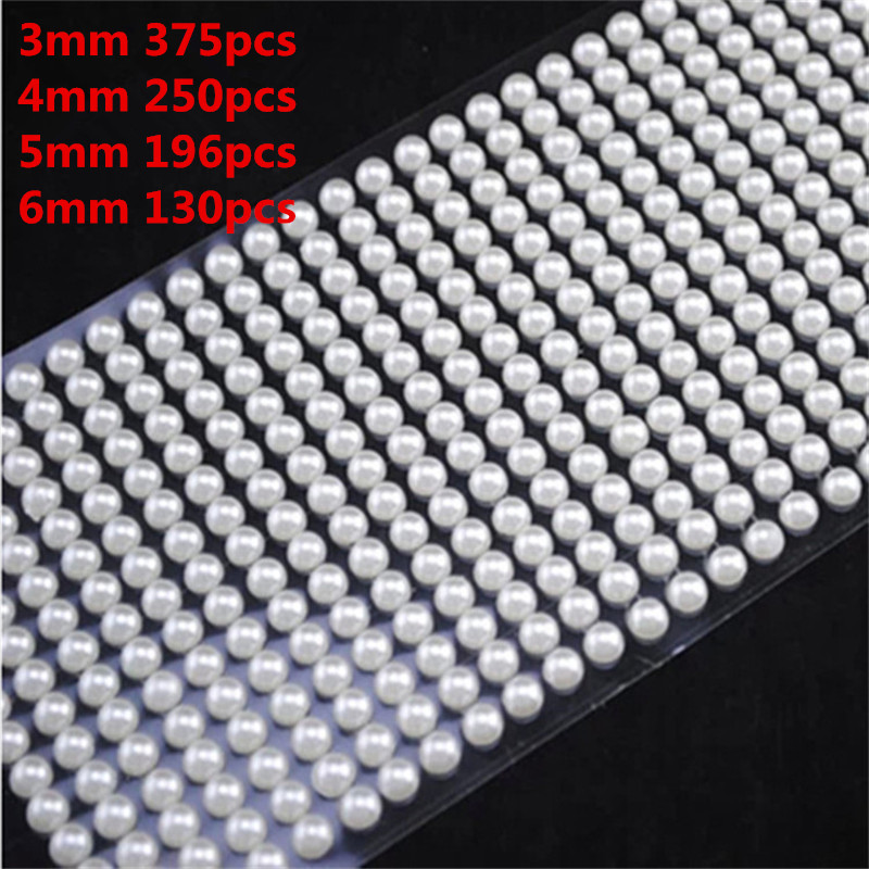 Hotfix Rhinestone Sheet - Naklejki ze strasami imitacja perły akrylowa
