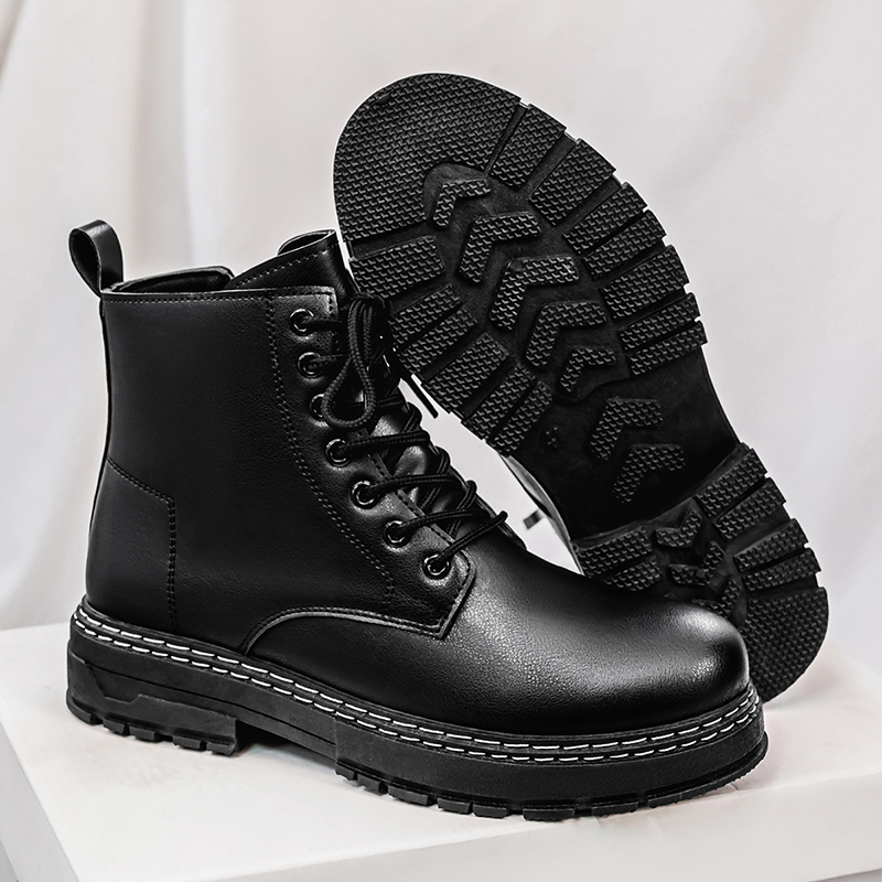Męskie czarne lakierowane buty – Guipure Lace Panel recenzja i cena