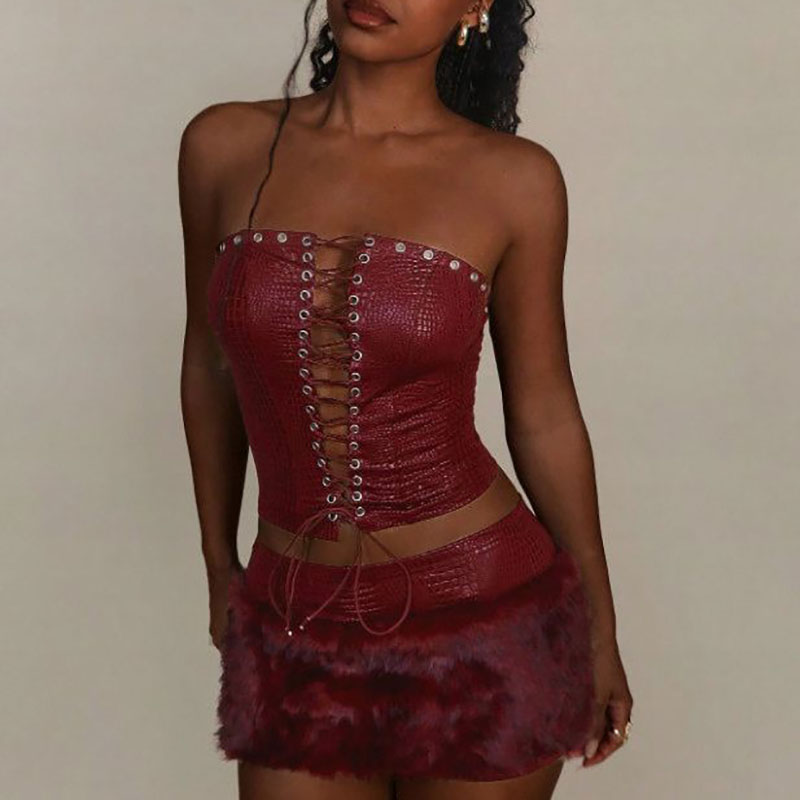 Seksowny damski dwuczęściowy z – Elastic Lace Trim recenzja i cena
