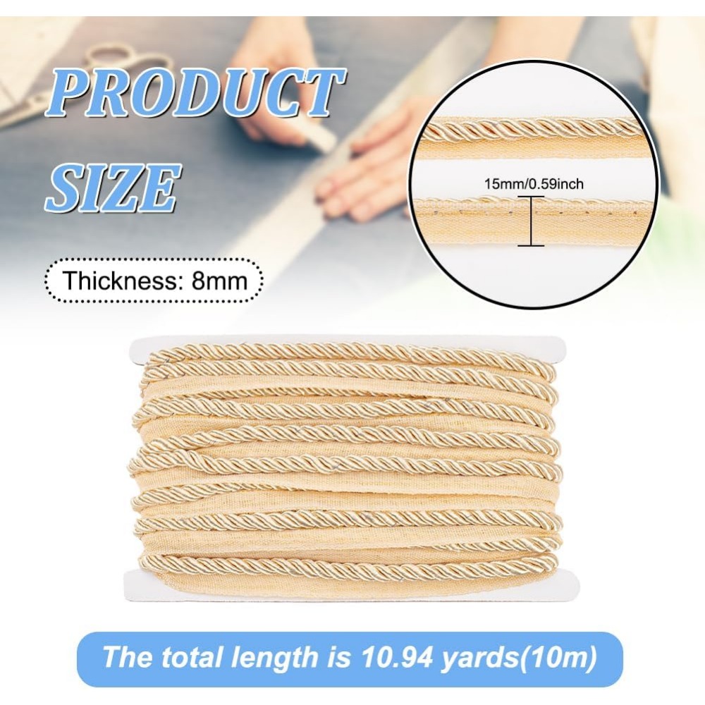 11 jardów skręcony sznurek wyk – Cord Trim Twisted recenzja i cena