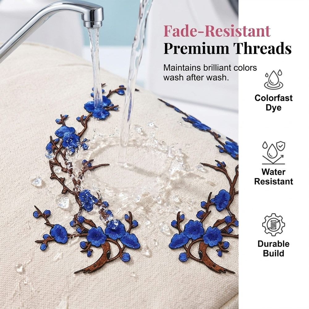 Samodzielnie wykonane naszywki – Applique Patch Flower recenzja i cena