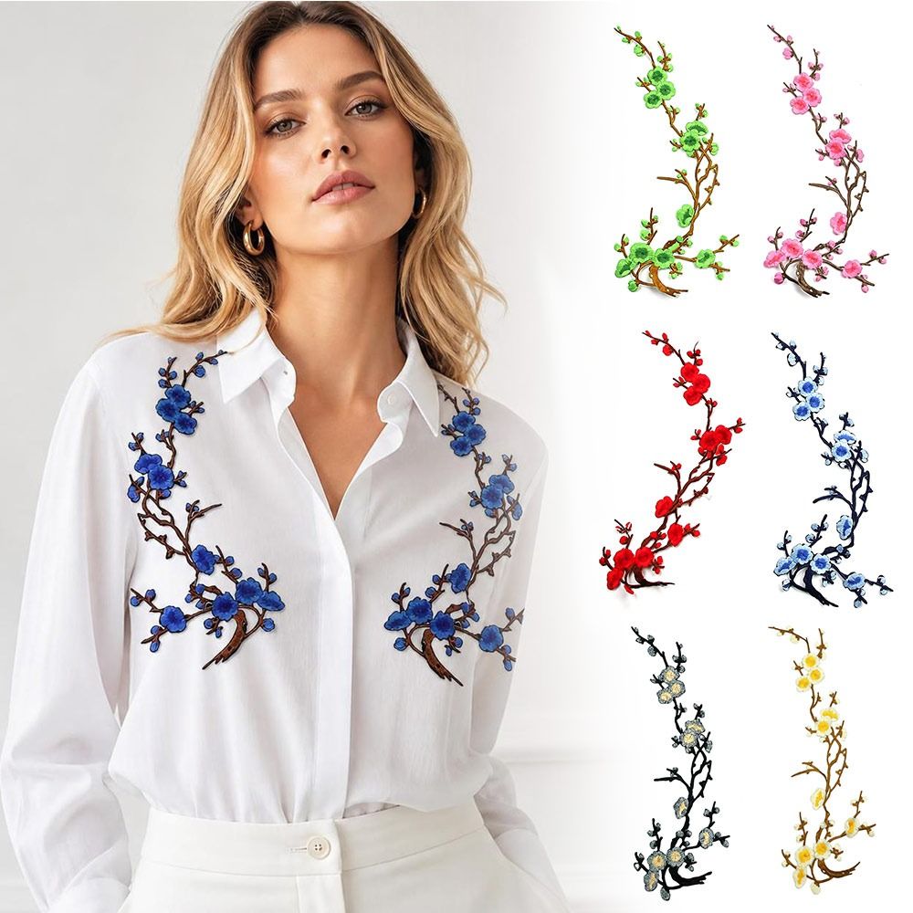 Samodzielnie wykonane naszywki – Applique Patch Flower recenzja i cena