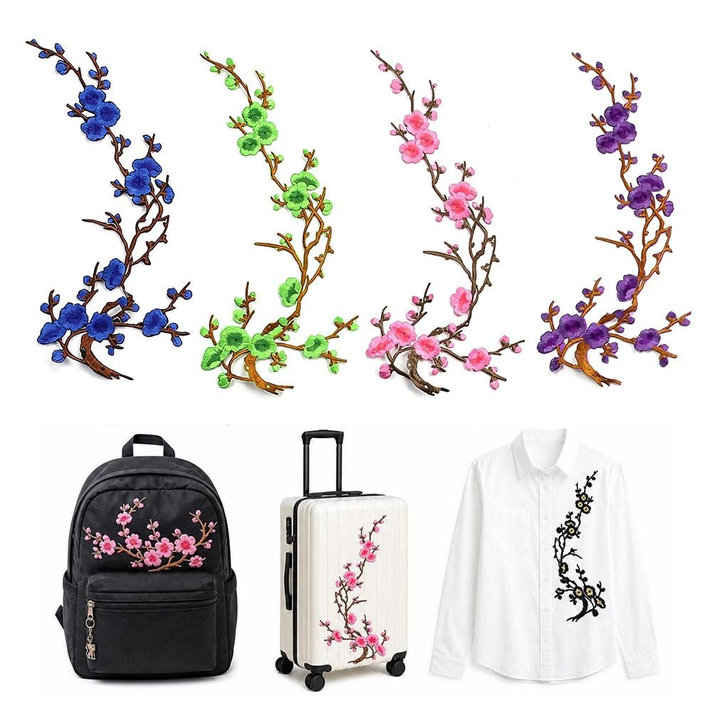 Samodzielnie wykonane naszywki – Applique Patch Flower recenzja i cena