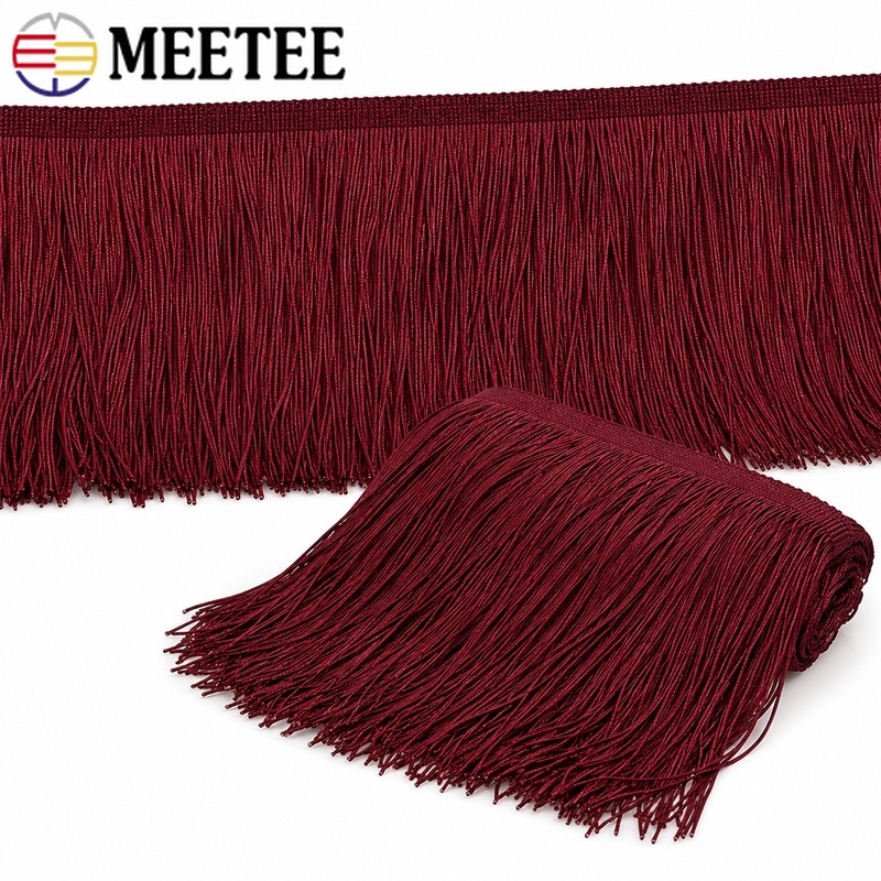 5/10 jardów 10-30cm Czerwone F – Fringe Ribbon Sewing recenzja i cena