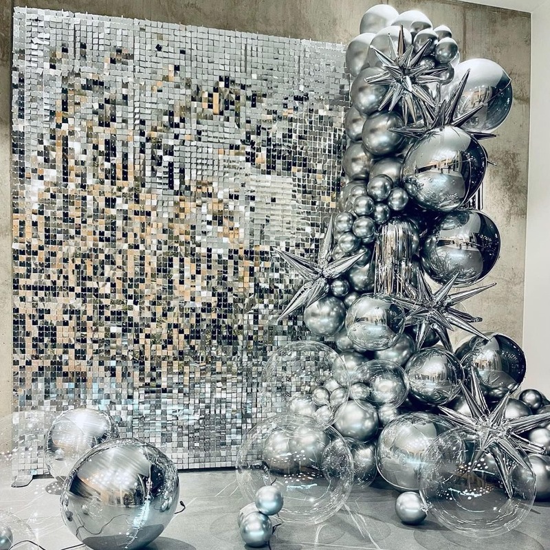 12/16/18/24 szt. Błyszczące tł – Sequin Fabric Panel recenzja i cena