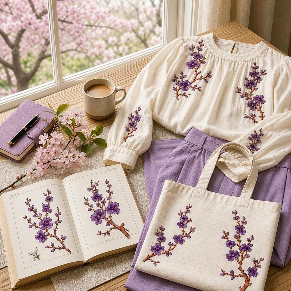 Samodzielnie wykonane naszywki – Applique Patch Flower recenzja i cena